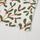 Rrobë kuzhine Boltze Home Mistletoe, 50 x 50 cm, set me 2 copë, bezhë jeshile e kuqe