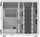 Kutia PC Thermaltake AX700 TG, super tower, xham i temperuar, e bardhë