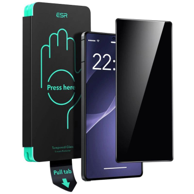 Xham mbrojtës ESR me privatësi, Samsung Galaxy S25 Ultra, xham i fortë, i tejdukshëm