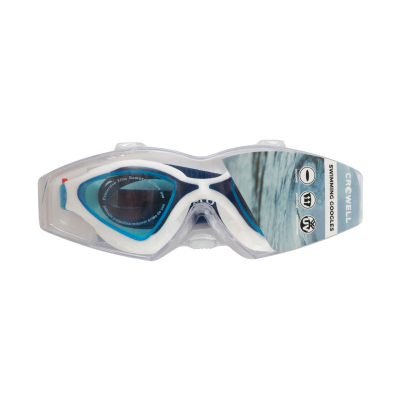 Syze noti Crowell GS20 Flo, lente transparente, të bardha e blu