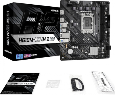 Pllakë amë ASRock H610M-H2/M.2 D5