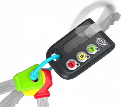 Lodër çelësa Smily Play Auto Pilot SP83675, me tinguj edhe drita, shumëngjyrëshe