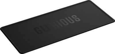Tapet tavoline Glorious Keyboard Mat 75%, për tastierë GMMK 3, kompakt, i zi
