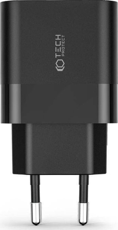 Karikues muri Tech-Protect C30W, 2 porta, PD 30W QC 3.0, i bardhë