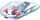 Maus Defender IXES MM-999, wireless RF edhe Bluetooth, RGB, transparent