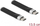 Kabllo USB DeLOCK USB 3.2 Gen 2, USB‑C me USB‑C, 13.5 cm, e zezë