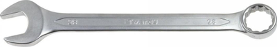 Çelës kombinues TVARDY, 17 mm, satin CRV, argjendtë mat