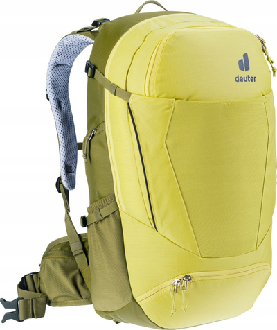 Shpinore çiklizmi Deuter Trans Alpine 30, 30L, me mbulesë shiu, gri