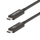 Кабел Thunderbolt 4 StarTech.com, 2m, 40Gbps, 100W PD, црн