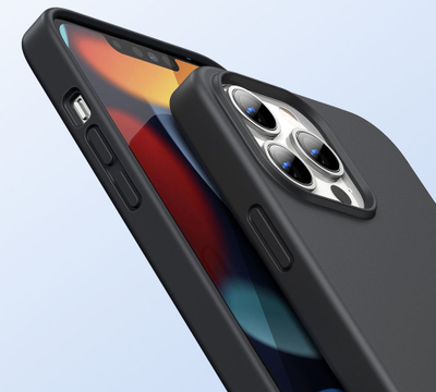 Këllëf silikoni Ugreen Protective Case, për iPhone 13 Pro, i zi