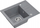 Set lavamani kuzhine Quadron BEN 116, granit, 55x44x17.5 cm, me bateri MAGGIE, gri