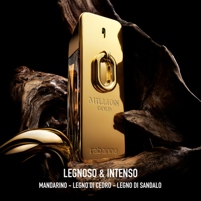 Parfum Paco Rabanne 1 Million Gold, Eau de Parfum Intense, 200ml, për burra