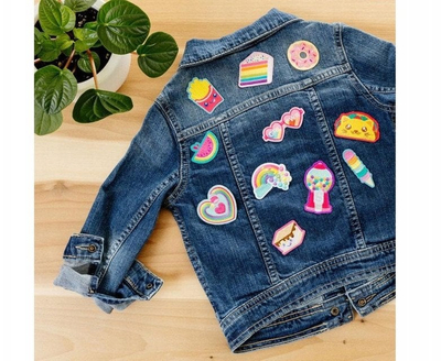 Set patchash me hekurosje Ooly Narwhal, 3 copë, teal dhe rozë