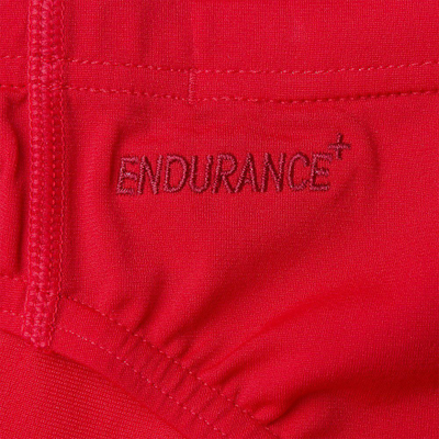 Rroba banje për burra Speedo Eco Endurance+ 7 cm, thahet shpejt, e kuqe