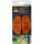 Reflektorë për rrotat e biçikletës Dunlop, set me 4 copa, plastikë, portokalli