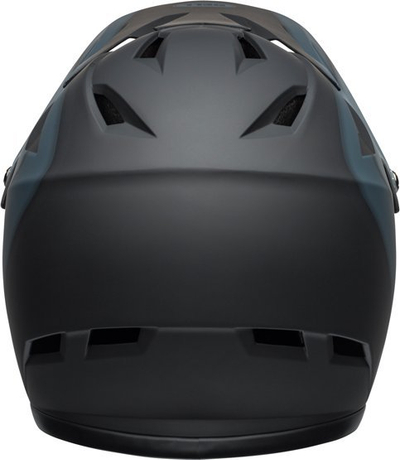 Helmetë BMX Bell Sanction, integrale, 15 vrima ajrosjeje, e kuqe e zezë matte