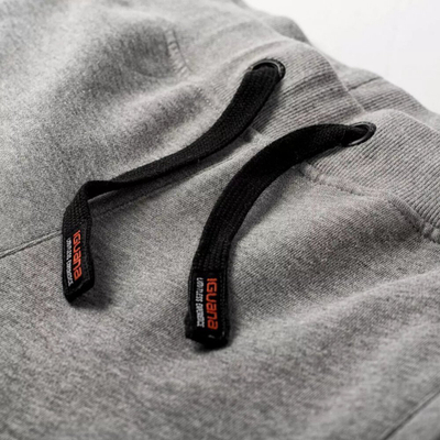 Pantallona dresi për burra Iguana Indre, me microfleece, me mansheta, gri