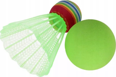 Set raketash plazhi MEGA CREATIVE 553059, me gjithë aksesorët, shumëngjyrësh