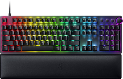 Tastierë gaming Razer Huntsman V2, optike, linear Red, US layout, e zezë