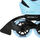 Rolatë inline Spokey MrsFIT ABEC 7 Carbon, nr. 41, për goca, të zeza me blu
