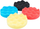 Set dyshekësh lustruese AMiO 03710 Polishing Pad, 4 copë, 125 mm