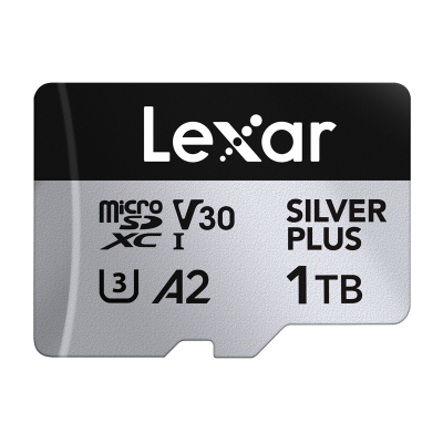 Kartë memorjeje Lexar High-Performance Silver Plus microSDXC 1TB  adapter