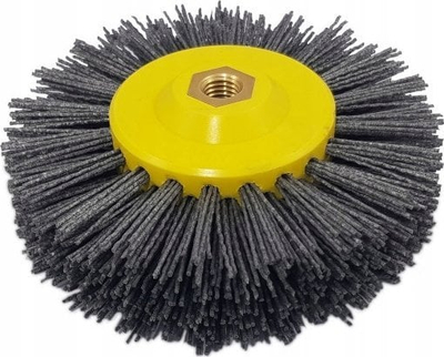 Furçë për plakjen e drurit Neo Tools 155mm, fijet fibër P80, filetë M14