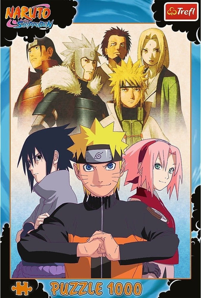 Мозаик сложувалка Trefl Naruto Team, 1000 парчиња, шарен