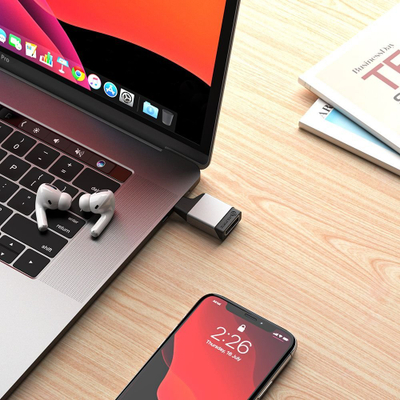 Adapter USB C në DisplayPort ALOGIC Ultra Mini, 4K, gri metalik
