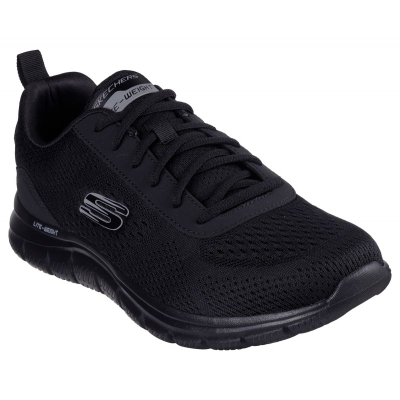 Atlete Skechers Track Leshur M 232758, Memory Foam, të zeza