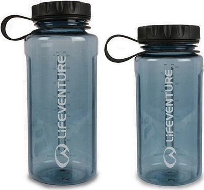 Shishe uji Lifeventure Tritan Flask, 1000 ml, pa BPA, gri mat