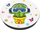 Kapëse telefoni PopSockets Phone Grip 2 Cool Cactus 70114, dizajn kaktus, ngjitje vetëngjitëse, shumëngjyrëshe