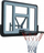 Kosh basketbolli muror Spartan, tabelë transparente