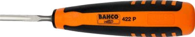 Daltë druri Bahco 422P, 12mm, me dorezë komode, portokalli me të zezë