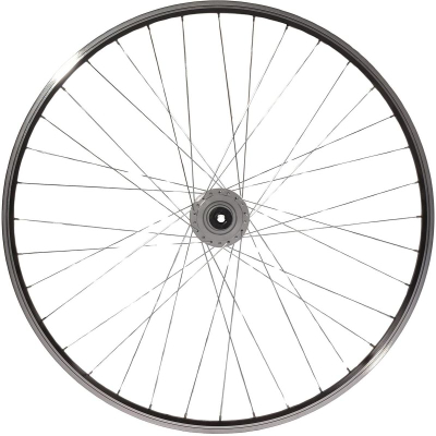 Rrotë e përparme biçiklete Shimano Nexus, 28", dynamo 6V 3W, e zezë