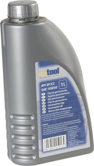 Vaj për gjenerator Nutool, 4-takt, 1L, 10W30