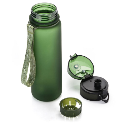 Shishe sportive Meteor, 500ml, tritan, e gjelbër e errët