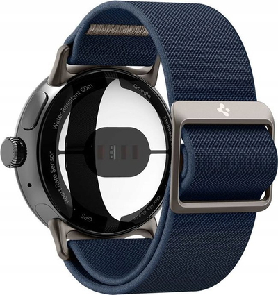 Rrip ore Spigen Lite Fit, najlon, për Google Pixel Watch 1 2, blu e errët