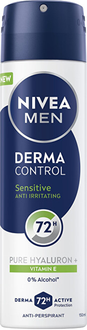 Antidjersë sprej për burra Nivea Men Derma Control Sensitive, 150 ml