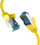 Kabllo rrjeti EFB Elektronik EC020200179, Cat7 S/FTP, 1m, e verdhë