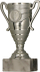 Kupë Victoria Sport T-M, 13 cm, e argjendtë