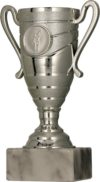 Kupë Victoria Sport T-M, 13 cm, e argjendtë
