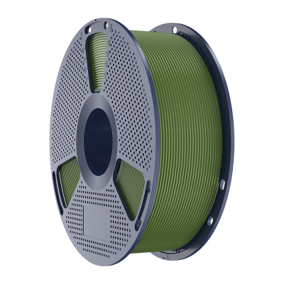 Filament 3D Sunlu PLA+ 2.0, 1.75mm, 1kg, jeshile ulliri