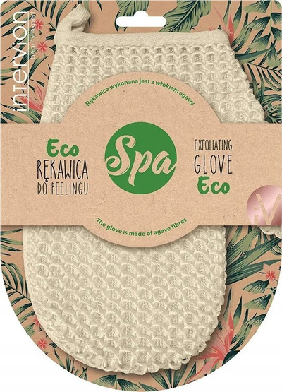 Dorezë eksfoliuese Eco Peeling, prej fibre agave, për dush, natyrale
