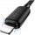 Kabllo USB Usams KY Series US-SJ689, USB A në Lightning, 1m, 2.4A, e zezë