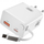 Karikues muri XO CE31, 30W, USB A USB C, i bardhë