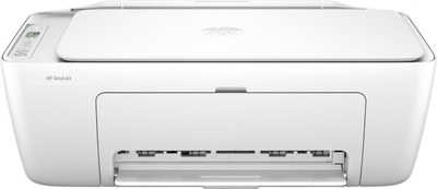 Printer multifunksional HP DeskJet 2810e, inkjet me ngjyra, wireless, i bardhë
