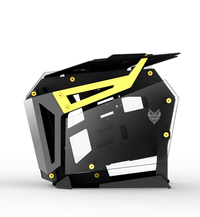 Kasë PC FSP T-Wings CMT710, e zezë