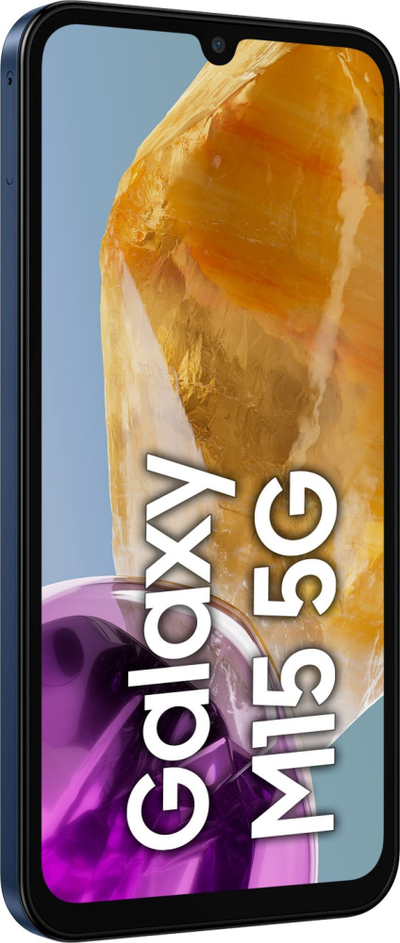 Telefoni Samsung Galaxy M15 5G, 4GB RAM, 128GB, 6.5\", blu e errët