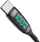 Kabllo USB C BlitzWolf BW TC23, 1.8m, 100W, e zezë